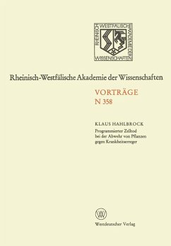 Cover Programmierter Zelltod bei der Abwehr von Pflanzen gegen Krankheitserreger (eBook, PDF)