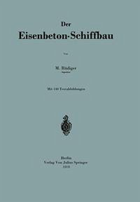 Cover Der Eisenbeton-Schiffbau (eBook, PDF)