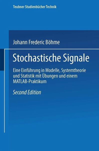 Stochastische Signale (eBook, PDF) Stochastische Signale (eBook, PDF)