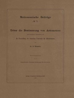 Metronomische Beiträge (eBook, PDF) - Weinstein, Bernhard; Förster, Wilhelm
