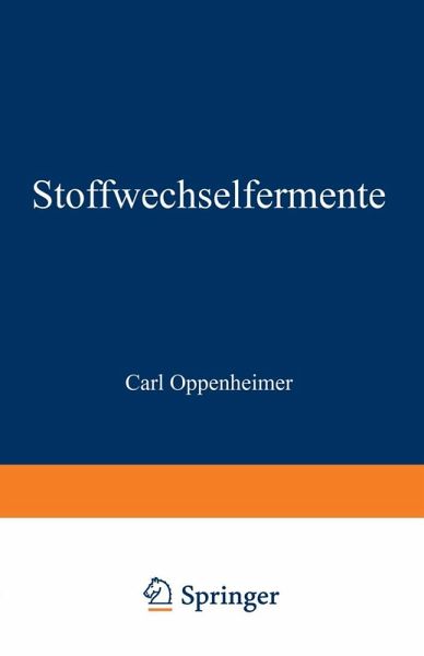 Stoffwechselfermente (eBook, PDF)
