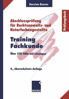 Cover Training Fachkunde (eBook, PDF)
