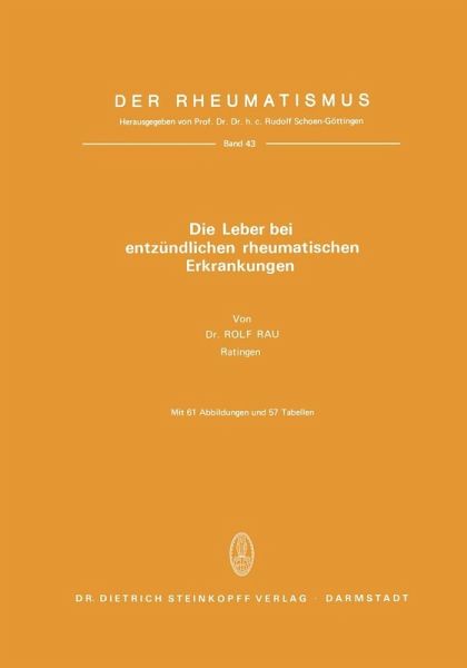 Die Leber Bei Entzündlichen Rheumatischen Erkrankungen (eBook, PDF)