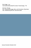 Die Unterstützung des politischen Systems der Bundesrepublik Deutschland (eBook, PDF)