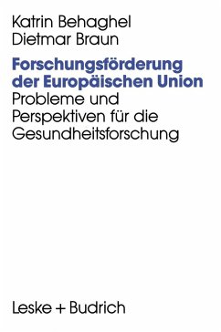 Cover Forschungsförderung der Europäischen Union (eBook, PDF)