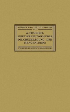 Cover Zehn Vorlesungen Über die Grundlegung der Mengenlehre (eBook, PDF)