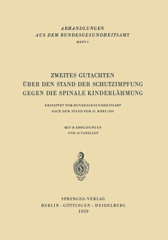 Cover Zweites Gutachten über den Stand der Schutzimpfung gegen die Spinale Kinderlähmung (eBook, PDF)