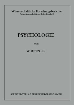 Psychologie (eBook, PDF) - Metzger, Wolfgang