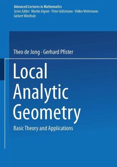 Local Analytic Geometry (eBook, PDF) - De Jong, Theo; Pfister, Gerhard