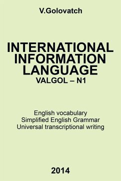 International Information Language Valgol - N1 - Golovatch, V.