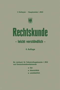 Cover Rechtskunde - leicht verständlich (eBook, PDF)