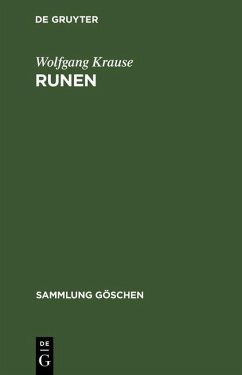 Runen (eBook, PDF) - Krause, Wolfgang