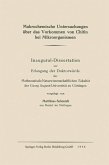 Makrochemische Untersuchungen über das Vorkommen von Chitin bei Mikroorganismen (eBook, PDF)