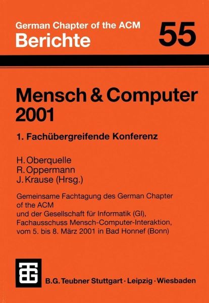 Mensch & Computer 2001 (eBook, PDF) Mensch & Computer 2001 (eBook, PDF)
