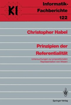 Cover Prinzipien der Referentialität (eBook, PDF)