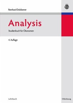 Analysis (eBook, PDF) - Dobbener, Reinhard