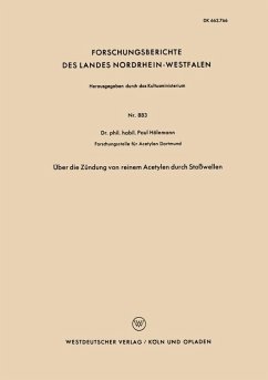 Cover Über die Zündung von reinem Acetylen durch Stoßwellen (eBook, PDF)