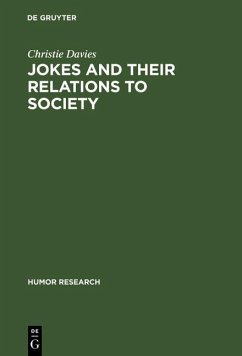 Jokes and their Relations to Society (eBook, PDF) - Davies, Christie