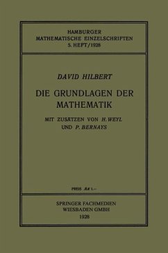 Cover Die Grundlagen der Mathematik (eBook, PDF)