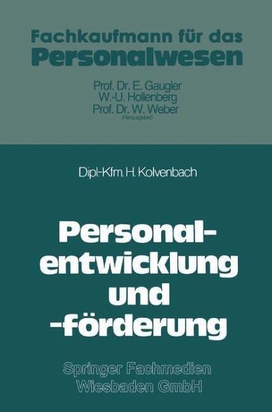 Personalentwicklung und -förderung (eBook, PDF)