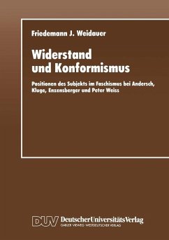 Widerstand und Konformismus (eBook, PDF) - Weidauer, Friedemann J.
