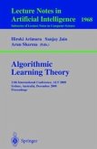 Algorithmic Learning Theory (eBook, PDF)