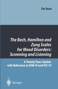 Cover The Bech, Hamilton and Zung Scales for Mood Disorders: Screening and Listening (eBook, PDF)