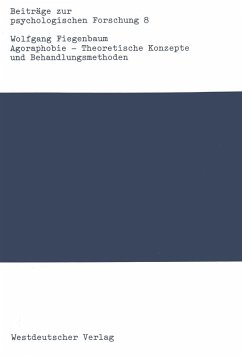 Cover Agoraphobie - Theoretische Konzepte und Behandlungsmethoden (eBook, PDF)