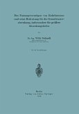 Das Fassungsvermögen von Rohrbrunnen und seine Bedeutung für die Grundwasserabsenkung, insbesondere für größere Absenkungstiefen (eBook, PDF)