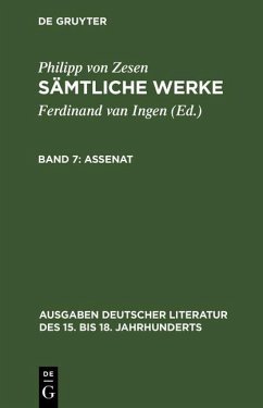 Assenat (eBook, PDF) - Zesen, Philipp Von