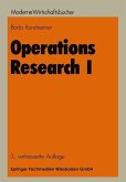Operations Research I (eBook, PDF)