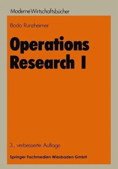 Operations Research I (eBook, PDF) - Runzheimer, Bodo