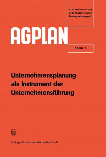 Unternehmensplanung als Instrument der Unternehmensführung (eBook, PDF)