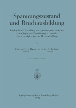 Cover Spannungszustand und Bruchausbildung (eBook, PDF)