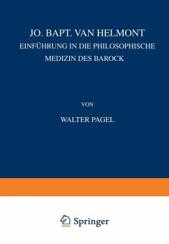 Jo. Bapt. van Helmont (eBook, PDF) - Pagel, Walter