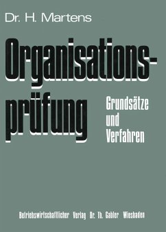 Organisationsprüfung (eBook, PDF) - Martens, Helmut