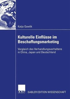 Kulturelle Einflüsse im Beschaffungsmarketing (eBook, PDF) - Gawlik, Katja