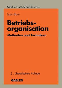 Betriebsorganisation (eBook, PDF) - Blum, Egon