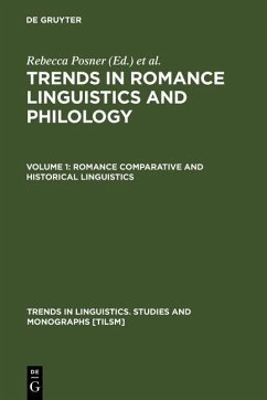 Cover Romance Comparative and Historical Linguistics (eBook, PDF)