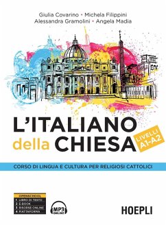 Cover L' italiano della Chiesa. Corso di lingua e cultura per religiosi cattolici. Livelli A1-A2