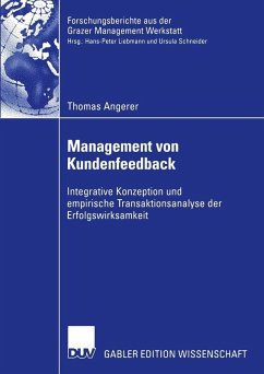 Management von Kundenfeedback (eBook, PDF) - Angerer, Thomas
