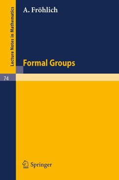 Formal Groups (eBook, PDF) - Fröhlich, A.