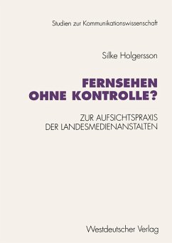 Cover Fernsehen ohne Kontrolle? (eBook, PDF)