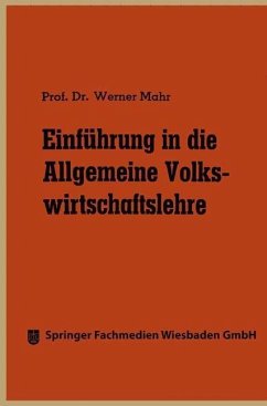 Cover Einführung in die Allgemeine Volkswirtschaftslehre (eBook, PDF)