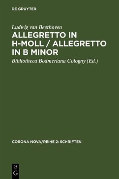 Allegretto in h-Moll / Allegretto in B minor (eBook, PDF) - Beethoven, Ludwig van