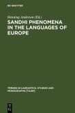 Sandhi Phenomena in the Languages of Europe (eBook, PDF)