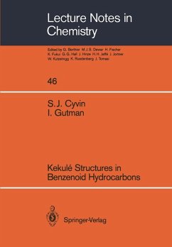 Kekulé Structures in Benzenoid Hydrocarbons (eBook, PDF) - Cyvin, Sven J.; Gutman, Ivan