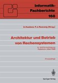 Architektur und Betrieb von Rechensystemen (eBook, PDF)