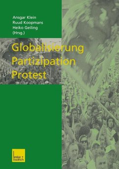 Globalisierung - Partizipation - Protest (eBook, PDF)