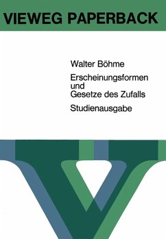 Erscheinungsformen und Gesetze des Zufalls (eBook, PDF) - Böhme, Walter